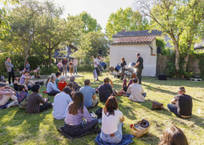 Inauguration de l’espace public « Les jardins de Christine »